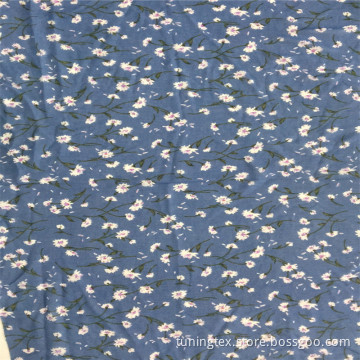 100% Polyester Print Fabric For Woman's Skirt